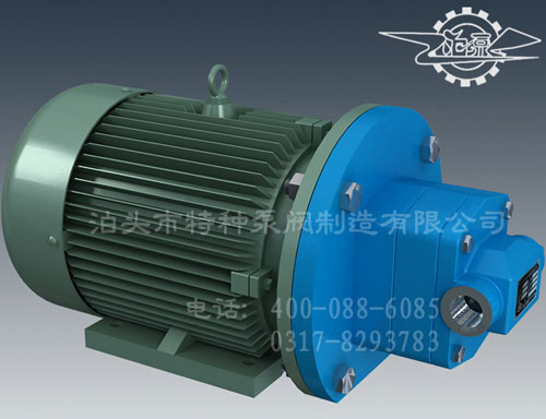 電（diàn）動式擺線內齧合齒輪泵（與電（diàn）機直連）